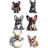 Köpek Sticker Telefon Laptop Notebook Tablet Defter Matara Stiker Etiket ST1409
