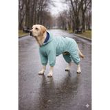 Köpek Yağmurluk | 4 Ayaklı Su & Rüzgar Geçirmez Köpek Kıyafet - Premium Köpek Elbisesi (4)