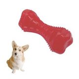 Köpekler İçin Diş Kaşıma Oyuncağı Tırtıklı Yapıda Plastik Dumbell