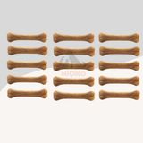 Köpekler İçin Naturel Press Çiğneme Kemiği 7Cm 15li Paket