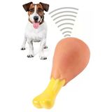 Köpekler İçin Tavuk Budu Sesli Oyuncak Sevimli Eğitici Eğlenceli Köpek Oyuncağı 12 Cm