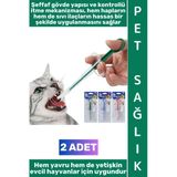 #Köpeksağlık Evcil Hayvan Yıkanabilir Hafif Kompakt Yavru Yetişkin Kedi Köpek Sıvı Tablet Mama Takviyesi Şeffaf Gövde Ko