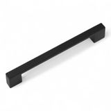 Köprü Alüminyum Metal Lüks Modern Mobilya Çekmece Mutfak Dolabı Kulpu Siyah (10, 160mm-192mm)