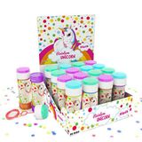 Köpük Balon Stantlı 36lı -Rainbow Unicorn-