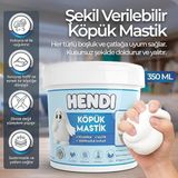 Köpük Mastik | Doldurur, Yalıtır, Sızdırmazlık Sağlar | 350 ml | Hafif Dolgu Köpüğü - Çok Renkli