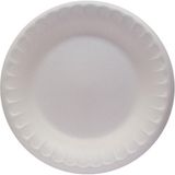 Köpük Tabak 100'lü Yuvarlak 17 cm Kullan At Tabak