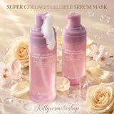 Köpüren Kolajen Serum Maske, Yoğun Nemlendirici & Sıkılaştırıcı Bakım Arocell Bubble Serum Mask, 90ML