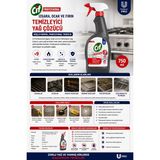 Kopuz Cif Proffessional Izgara Ocak ve Fırın Temizleyici Yağ Çözücü 750 ml