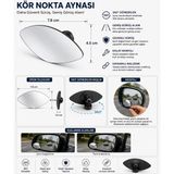 Kör Nokta Aynası Çerçevesiz Result-Mrr-206
