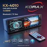 Korax KX-4010 Ekranlı Oto Mp5 Çalar · Bluetooth · Görüntü & Müzik Multimedya Sistemi
