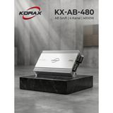 Korax KX-AB-480 4 Kanal Oto Amfi - 4000W Max, 80Wx4 RMS, AB Sınıfı Araç Ses Sistemi Amplifikatörü (2 Yıl Garanti)