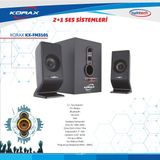 Korax KX-FM3101 Bluetooth 2+1 Ses Sistemi