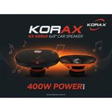 Korax KX-M69800 400W Oval Oto Hoparlör (Takım - 2 Adet)