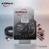 Korax KX-WK01 8 Ga Oto Amfi Kablo Seti Amplifikatör Bağlantı Kiti (80A Sigortalı)