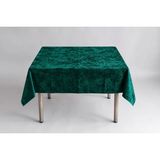 Koray Home Okey/kart Oyun Masa Örtüsü Kadife 140X140 Yeşil - 140 x 140 cm