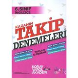 Koray Varol 6. Sınıf İngilizce Kazanım Takip Denemeleri - kollektif