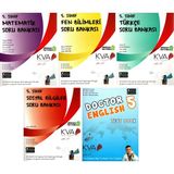 Koray Varol Akademi 5.Sınıf Fark Var Kazanım Takip Denemeleri Seti 6 Kitap