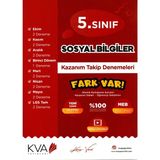 Koray Varol Akademi 5.Sınıf Sosyal Bilgiler Kazanım Takip Denemeleri