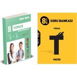 Koray Varol Akademi 8.Sınıf Plus Yayınları Cesur Serisi Türkçe Deneme + Hız Yayınları Türkçe Soru Bankası