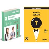 Koray Varol Akademi 8.Sınıf Plus Yayınları Cesur Serisi Türkçe Deneme + Hız Yayınları Türkçe Uzmanı Soru Bankası