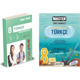 Koray Varol Akademi 8.Sınıf Plus Yayınları Cesur Serisi Türkçe Deneme + Okyanus Yayınları Master Türkçe Soru Bankası