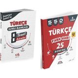 Koray Varol Akademi 8.Sınıf Türkçe Temel Adımlar Soru Bankası ve 25 Sistematik Sarmal Deneme 2 Kitap