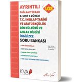Koray Varol Akademi Ayrıntılı Sağlam Tekrar 8.Sınıf 1.dönem T.c. Inkılap Tarihi ve Atatürkçülük - Din Kültürü ve Ahlak Bilgisi - Ingilizce Soru Bankası