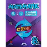 Koray Varol Akademi Plus 8.Sınıf LGS 1.dönem Matematik 12 Deneme