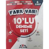Koray Varol Akademi Plus 8.Sınıf LGS Fark Var 10 Deneme Seti LGS Deneme