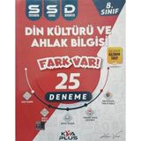 Koray Varol Akademi Plus 8.Sınıf LGS Fark Var Din Kültürü SSD Sarmal 25 Deneme - LGS Deneme