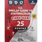 Koray Varol Akademi Plus 8.Sınıf LGS Fark Var Inkılap Tarihi SSD Sarmal 25 Deneme - LGS Deneme