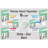 Koray Varol Akademi Yayınları 8.Sınıf Cesur Serisi 6'lı Deneme Seti