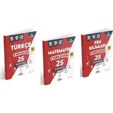 Koray Varol Akademi Yayınları 8.Sınıf Türkçe Fark Var 25 Deneme - 8.Sınıf Matematik Fark Var 25 Deneme - 8.Sınıf Fen Bilimleri Fark Var 25 Deneme