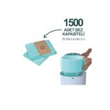 Korbell 16l Çöp Kutuları Ile Uyumlu 1500 Bebek Bezi Kapasiteli 3 Paket Kokulu Yerli Çöp Poşeti