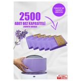 Korbell 16Lt Çöp Kutuları Ile Uyumlu Muadil 2500 Bebek Bezi Kapasiteli Lavanta Kokulu 5 Paket Yerli Çöp Poşeti