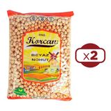 Korcan 1 kg 8 mm Beyaz Nohut (2 adet)