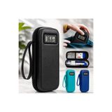 Korcase İnsülin Soğutucu Taşıma Çantası Dijital Sıcaklık Göstergeli - Siyah