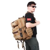 Kordak 42 Lt Cırtlı Yan Cepli Tactical Sırt Çantası - Fonksiyonel Outdoor Çanta
