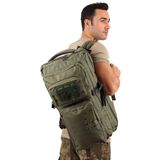 Kordak 45 Lt Haki Askeri Çanta - Lazer Kesim Taktik Çanta