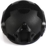 Kordak Asker Kolisi Siyah Koruyucu Başlık Miğfer Askeri Airsoft Paintball Kask