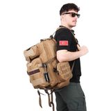 KORDAK Camel Lt Taktik Sırt Çantası Fonksiyonel Outdoor Tactical Çanta, 45, ASKYENİCBJCNTA, Bej, üniseks-yetişkin