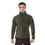 Kordak Haki 5 Cepli Polar Hırka XL