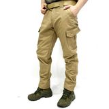 Kordak Içi Polarlı Tactical Outdoor Su Geçirmez Softshell Pantolon - Bej