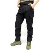 Kordak Içi Polarlı Tactical Outdoor Su Geçirmez Softshell Pantolon - XL - 010 - Siyah
