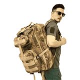KORDAK Outdoor Taktik 65 Lt Askeri Sırt Çantası Dağcı Kamp Trekking Çöl Kamuflaj, 65 Lt, ASKkrdk65CANTA, Çöl Kamuflaj, üniseks-yetişkin