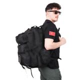 Kordak Siyah 45 Lt Taktik Sırt Çantası - Fonksiyonel Outdoor Tactical Çanta