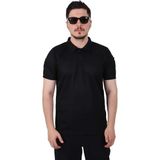 Kordak Siyah Lacost Polo Yaka Taktik T-Shirt