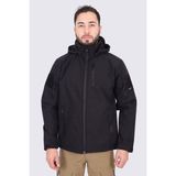 Kordak Softshell Su Geçirmez Tactical Mont | Polar Iç Katmanlı, Rüzgar Geçirmez, Askeri Outdoor Mont - 2XL - Siyah