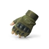 KORDAK Tactical Yarım Parmak Kesik Eldiven, XL, ASKHAKİELDVN, Haki