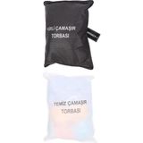 Kordak Temiz ve Kirli Çamaşır Torbası Beyaz, Kordaktmtorba - Çok Renkli